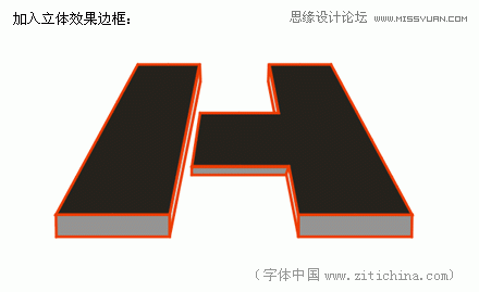 CorelDRAW软件绘制立体文字标志图案