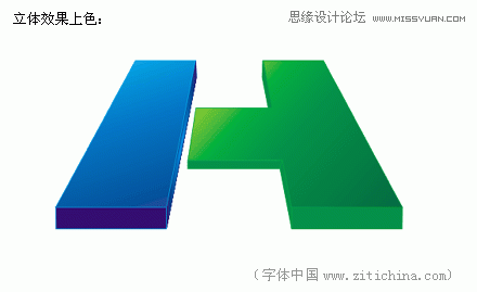 CorelDRAW软件绘制立体文字标志图案