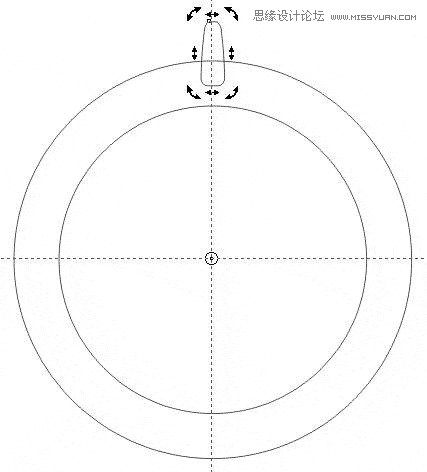 CorelDRAW软件绘制立体金属齿轮图片
