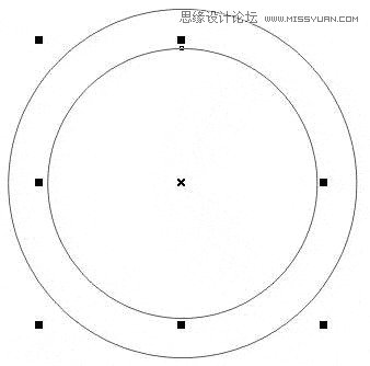 CorelDRAW软件绘制立体金属齿轮图片