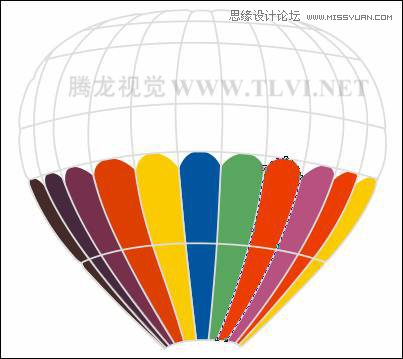 CorelDRAW绘制彩色热汽球海报图片