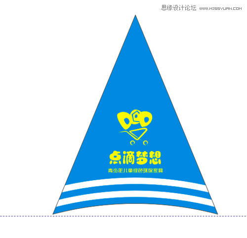 CorelDRAW制作漂亮广告雨伞图片效果