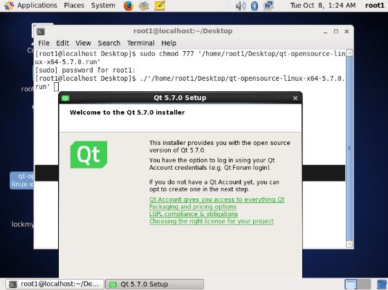 Vmware虚拟机中CentOS安装 CentOS安装Qt的教程图解