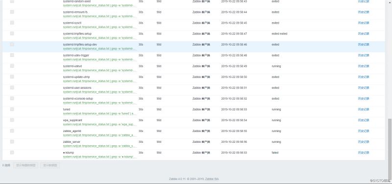 zabbix监控Linux系统服务的流程