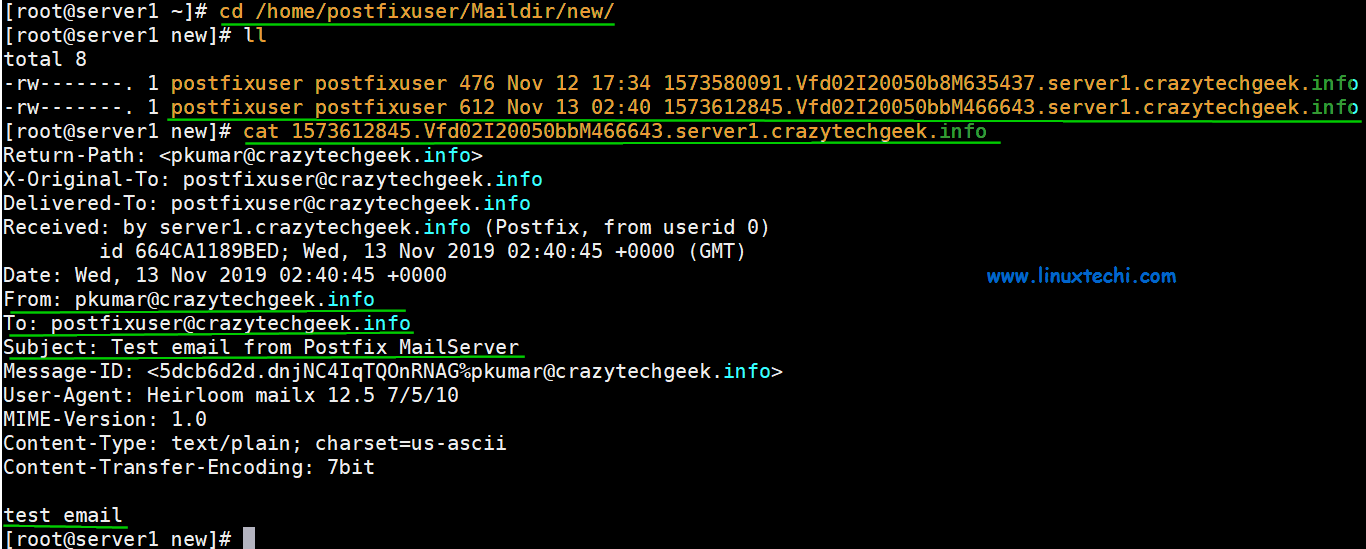 如何在CentOS8上安装和配置Postfix邮件服务器的方法示例