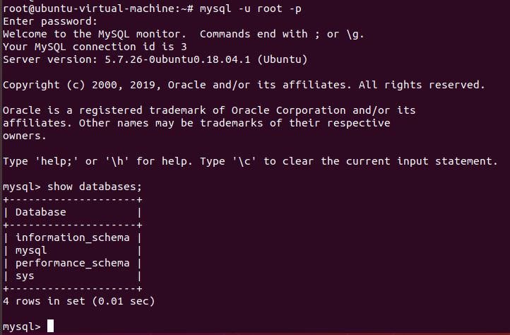 Ubuntu18.04下安装MySQL(图文教程)