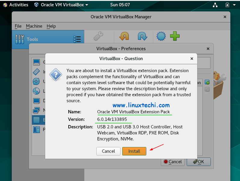 在 CentOS 8 / RHEL 8 上安装 VirtualBox 6.0的详细教程