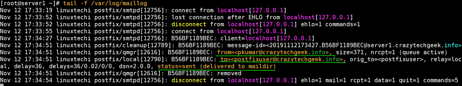 如何在CentOS8上安装和配置Postfix邮件服务器的方法示例