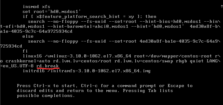 Linux在丢失的情况下重置密码的教程