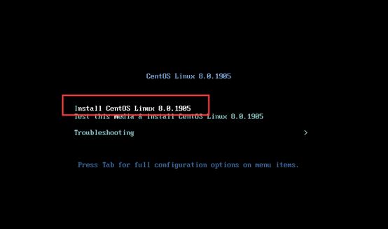 VMware虚拟机安装 CentOS 8 （1905）系统的教程图解