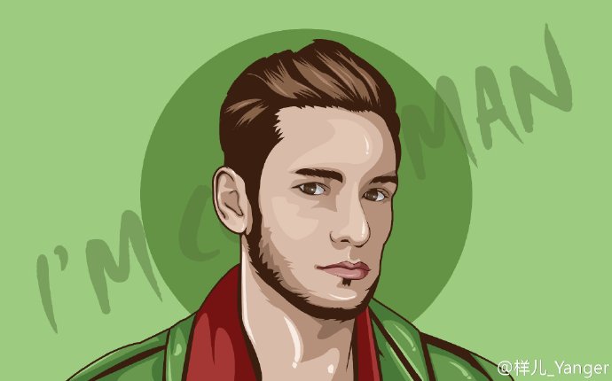 PS软件把男生头像照片临摹成帅气动漫人物