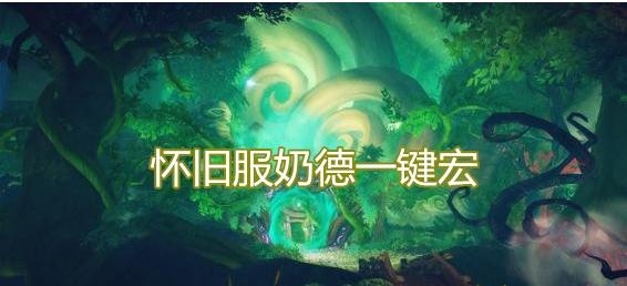 魔兽世界怀旧服奶德怎么设置宏 怀旧服奶德一键宏推荐