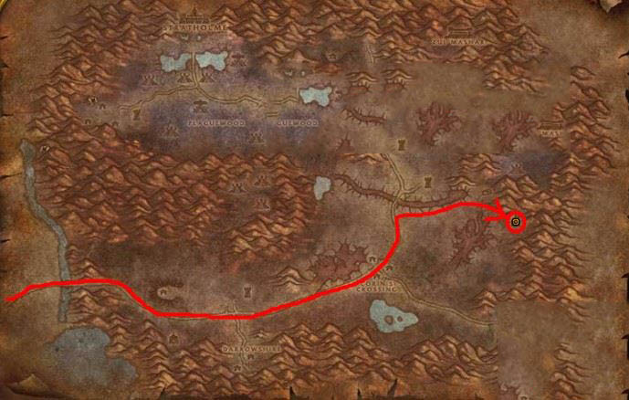 魔兽世界怀旧服莱尼德巴萨罗梅在哪 巫妖莱斯霜语任务攻略