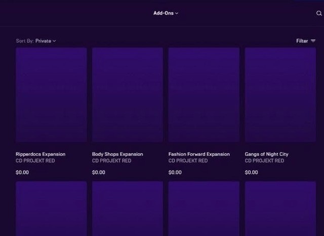 《赛博朋克2077》免费 DLC及付费资料片曝光