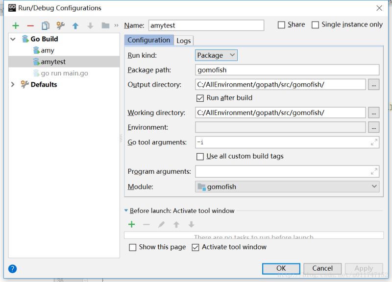 如何用golang运行第一个项目