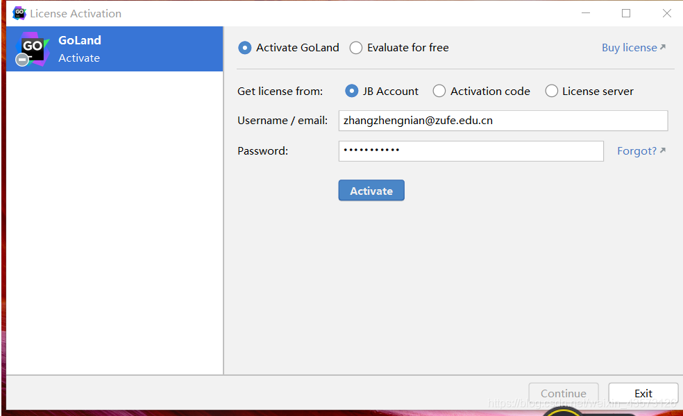 如何使用大学教育邮箱下载golang等软件(推荐)
