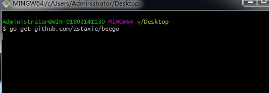 Go语言框架Beego项目搭建的方法步骤