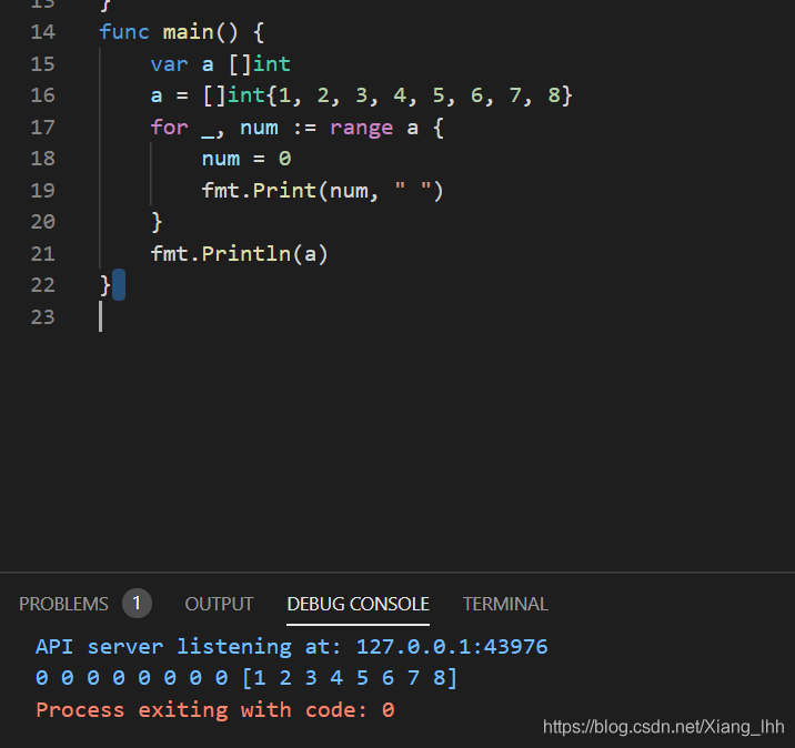 golang 删除切片的某个元素及剔除切片内的零值方式