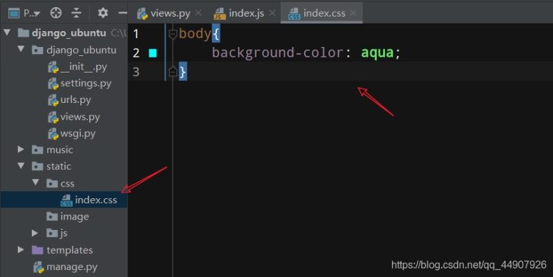 Django零基础入门之静态文件的引用