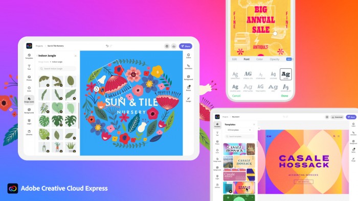 Adobe推出Creative Cloud Express:简化创作流程 任务一站搞定
