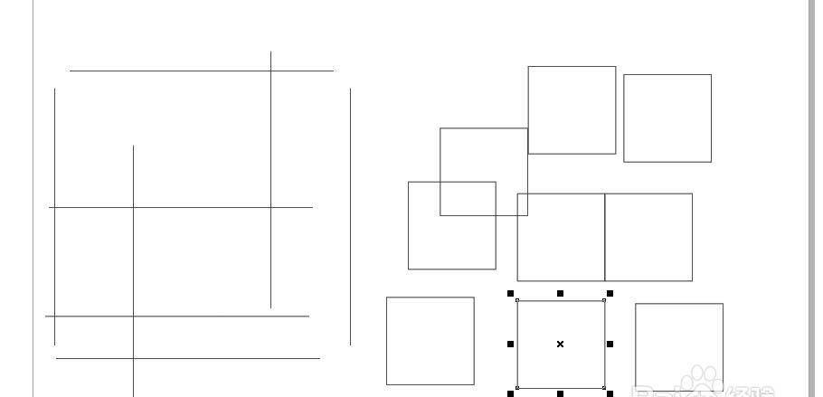 cdr中表格工具与图纸工具绘制出的表格有什么区别?