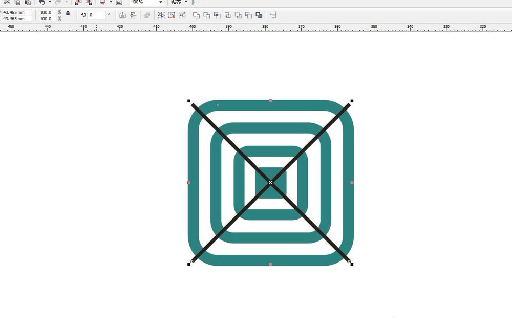 cdr怎么设计圆角矩形效果的图标?