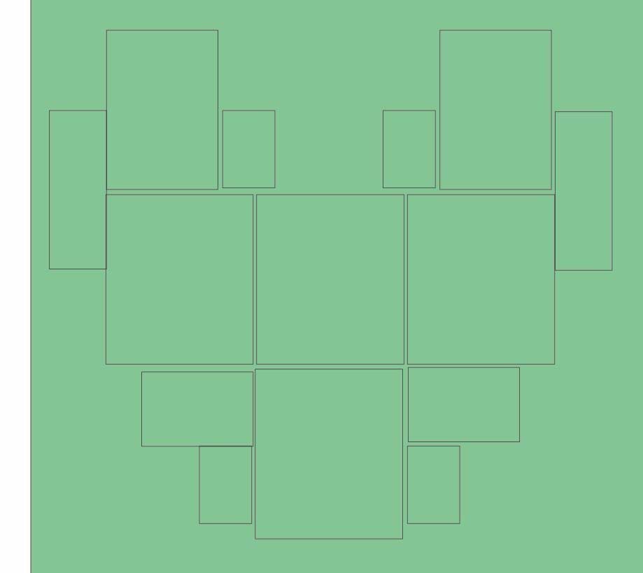 CDR图片怎么排版? cdr设计照片墙的教程