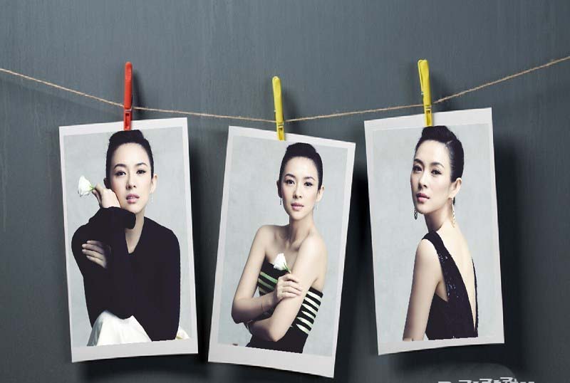 cdr怎么设计照片墙效果的画册?