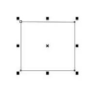 cdr折线工具怎么画正方形? cdr画正方形的教程