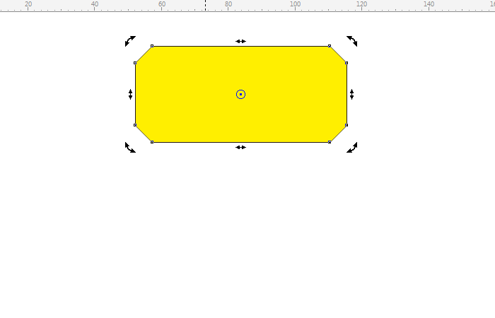 cdr怎么处理矩形的四个角? cdr圆角/倒棱角/扇形角的制作方法