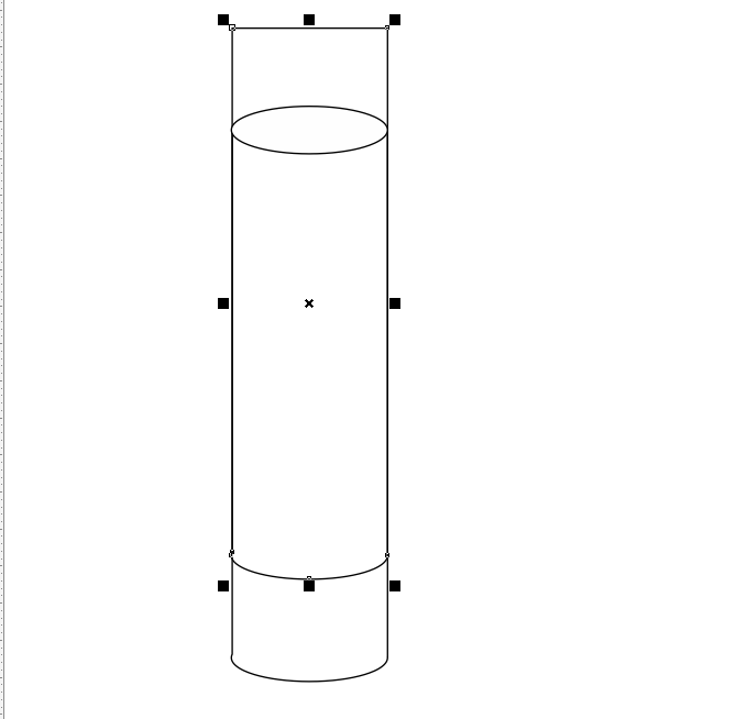 cdr怎么设计路边防护柱? cdr防护柱的设计方法