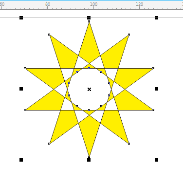 cdr怎么使用复杂星形工具绘制漂亮图形?