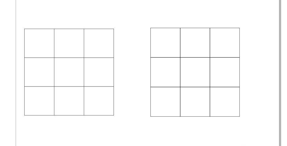 cdr中表格工具与图纸工具绘制出的表格有什么区别?