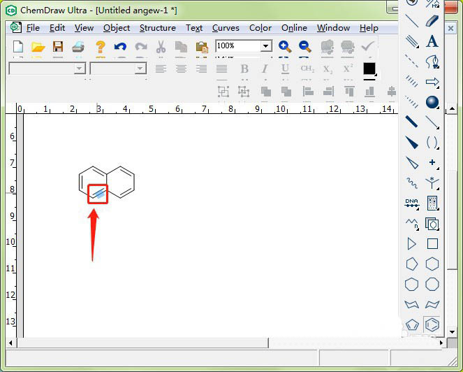 cdr怎么绘制石墨烯结构? cdr石墨烯的画法