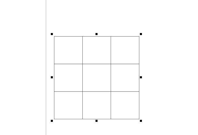 cdr中表格工具与图纸工具绘制出的表格有什么区别?
