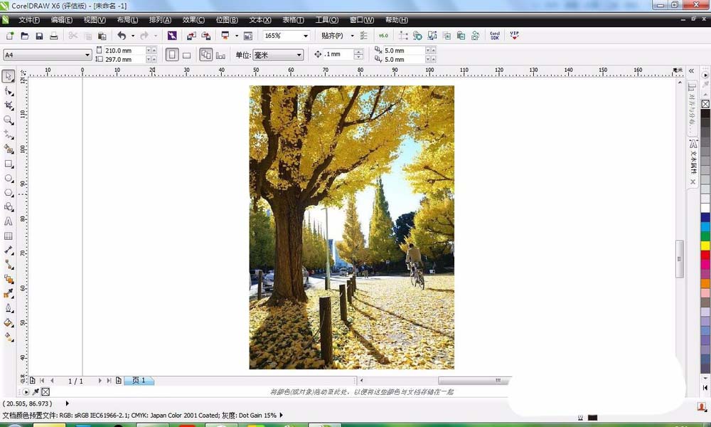 CDR图片怎么添加书页卷边效果?