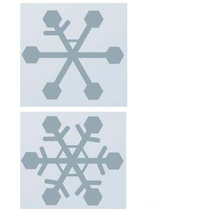 cdr怎么画雪花矢量图? cdr雪花的设计方法