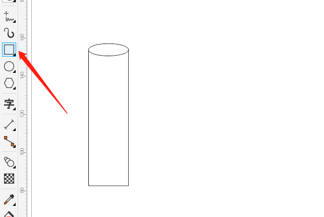 cdr怎么设计路边防护柱? cdr防护柱的设计方法