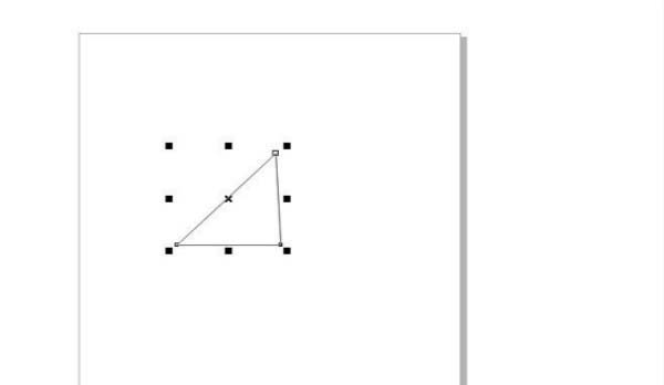 cdrx4中三角形怎么进行双色图样填充?