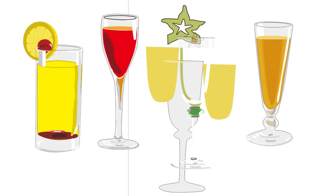 cdr怎么画饮料杯? cdr绘制音频图形的教程