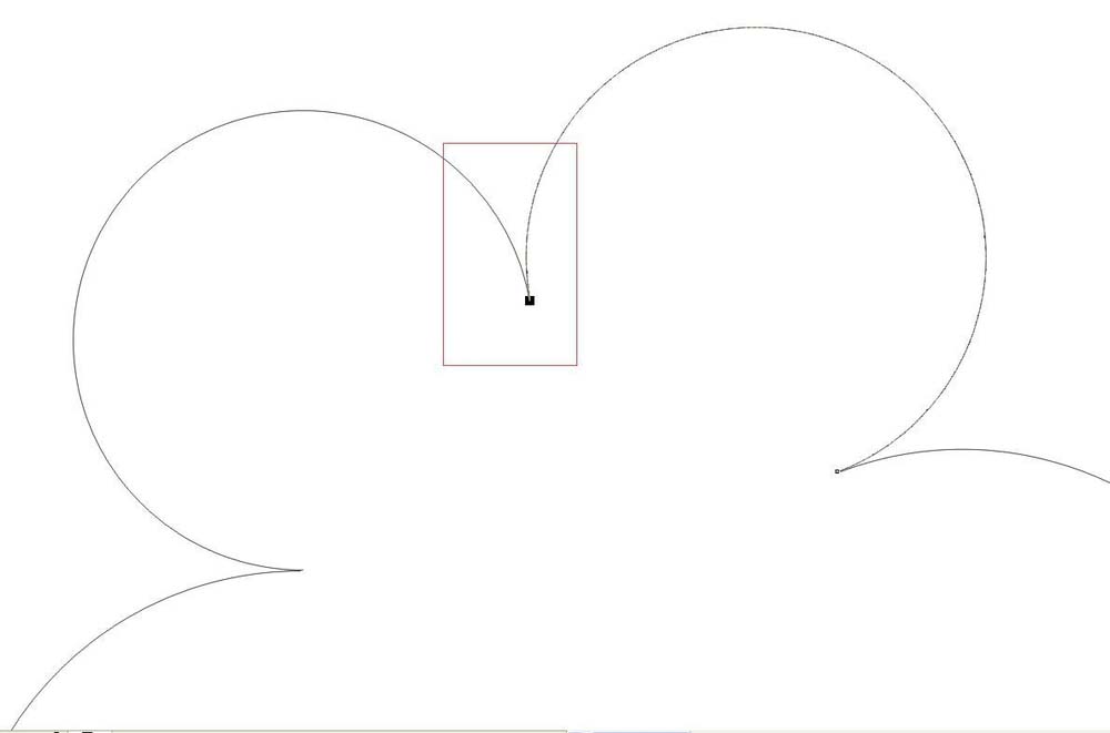 cdr怎么绘制简笔画效果的蝴蝶图形?