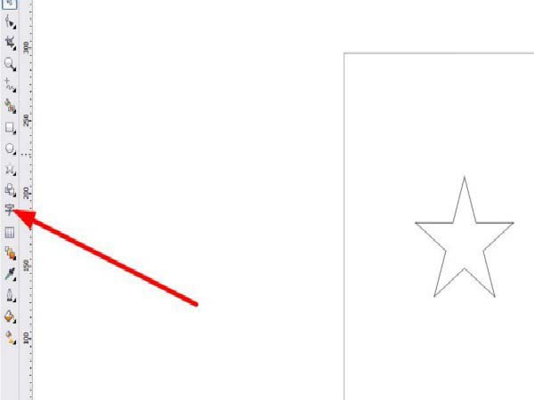 cdrX4星形怎么输入文字? cdr图形添加文字的教程