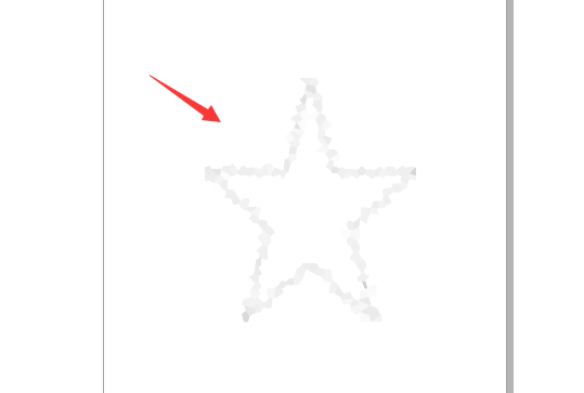 cdr五角星怎么晶格化?