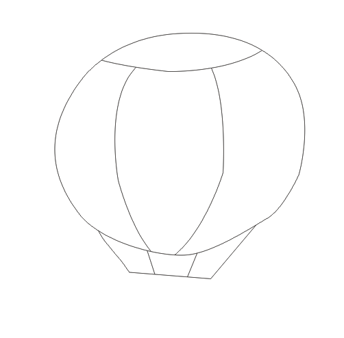 cdr怎么手绘热气球? cdr画热气球的教程