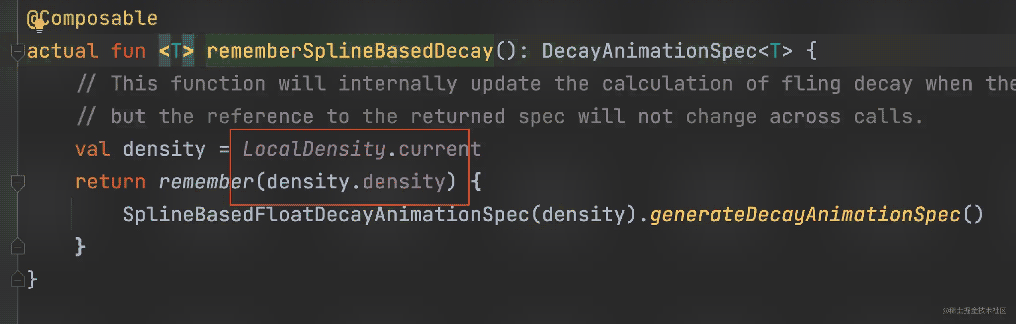 Jetpack Compose惯性衰减动画AnimateDecay详解