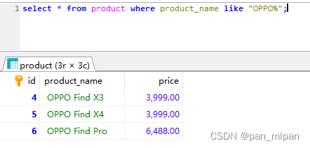 Mysql实现模糊查询的两种方式(like子句 、正则表达式)