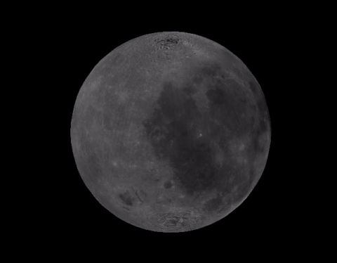 利用Matlab实现绘制中秋山间秋月和皓月当空效果