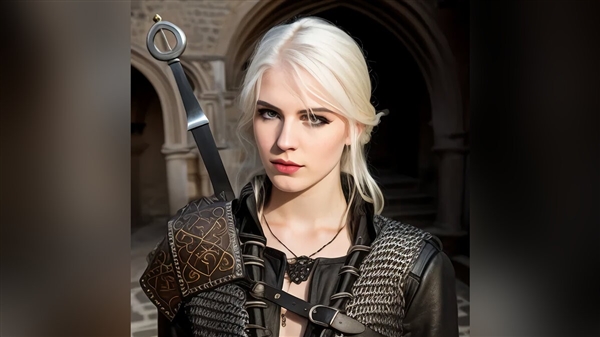 《巫师3:狂猎》AI生成真人版:美女们更性感美艳了