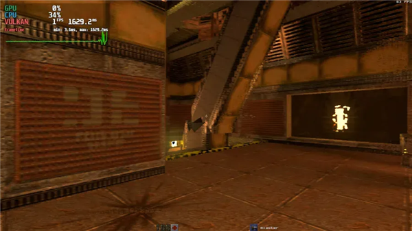 CPU跑光追版《Quake II》:帧率只有1FPS