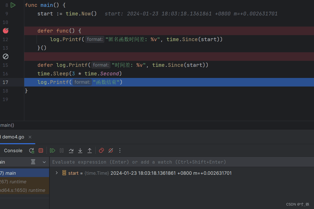 Go defer与time.sleep的使用与区别